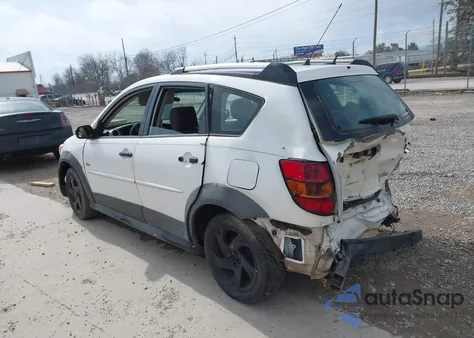 2008 Pontiac Vibe из США, поврежденный, VIN 5Y2SL65858Z407031